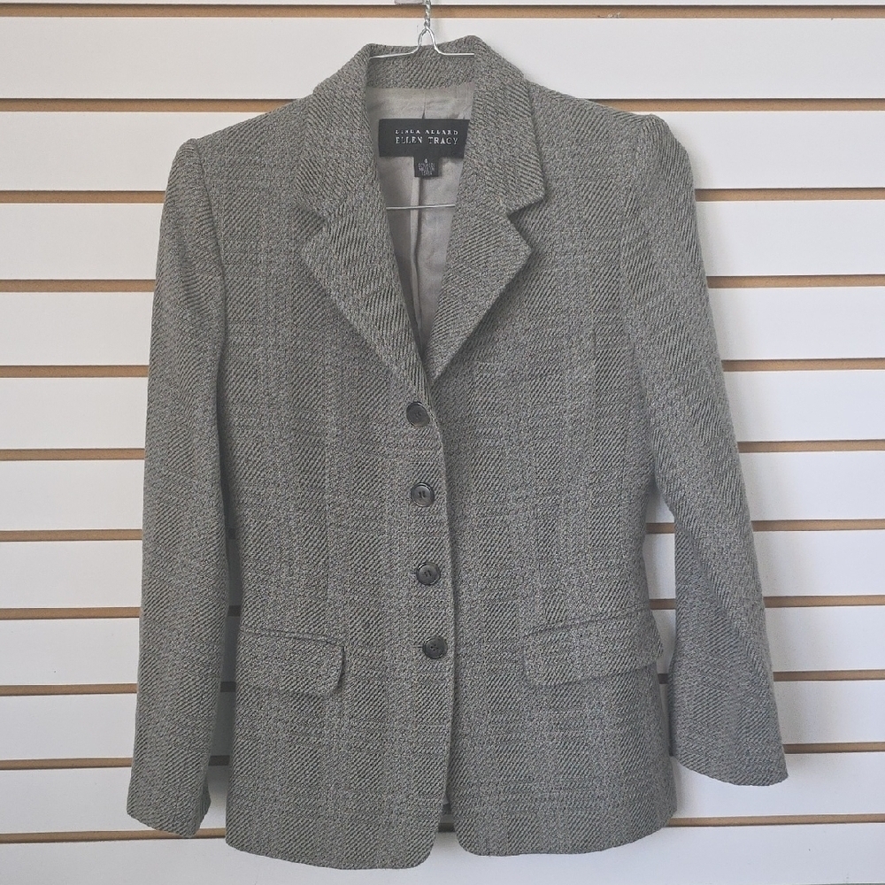 2p Set Wool Blazer & Skirt 4
